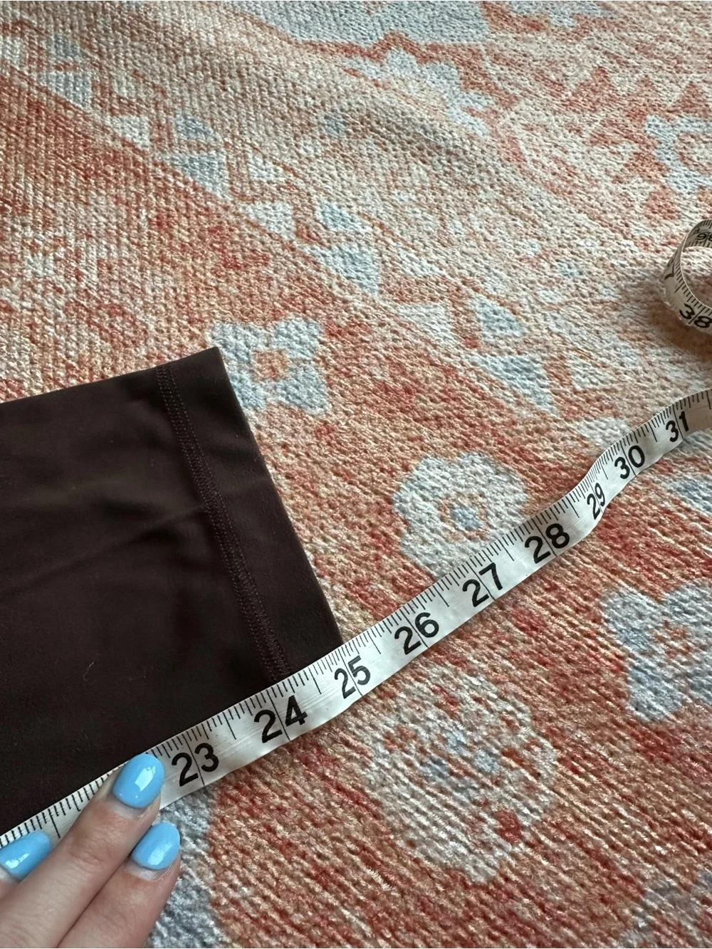 Lululemon align pant 25” leggings espresso brown W5CTAS fair condition size 8
